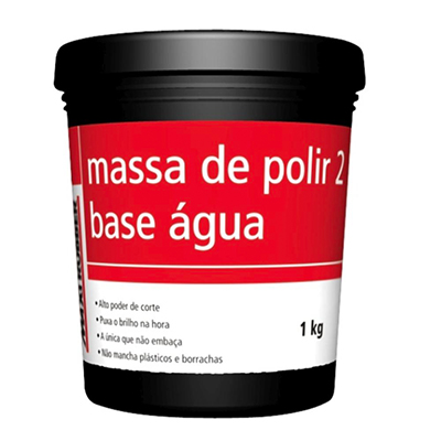 Massa para Polir Base D’água Maxi Rubber