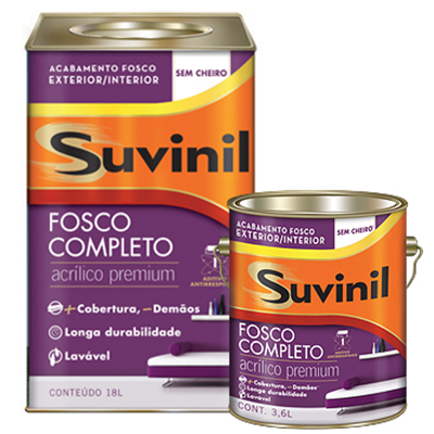 Tinta Acrílica Fosco Completo – Suvinil