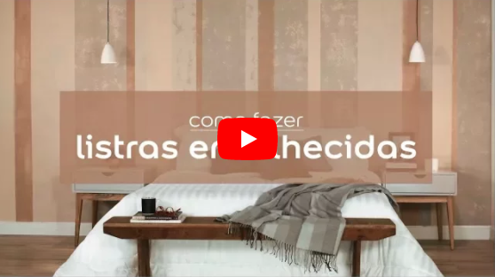 Passo a passo: crie paredes com listras envelhecidas